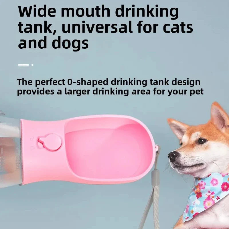 3 - IN -1 PORTABLE PET WATER AND FOOD BOTTLE