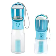 3 - IN -1 PORTABLE PET WATER AND FOOD BOTTLE