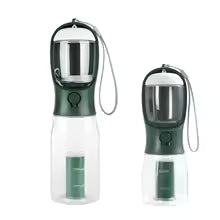 3 - IN -1 PORTABLE PET WATER AND FOOD BOTTLE
