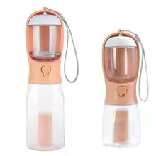 3 - IN -1 PORTABLE PET WATER AND FOOD BOTTLE